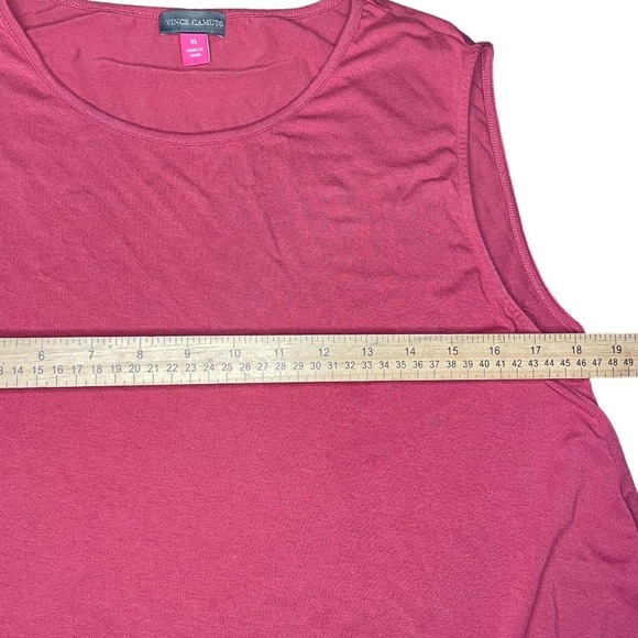 Vince Camuto Pink Viscose Layered Tank Size XL - Picture 8 of 8